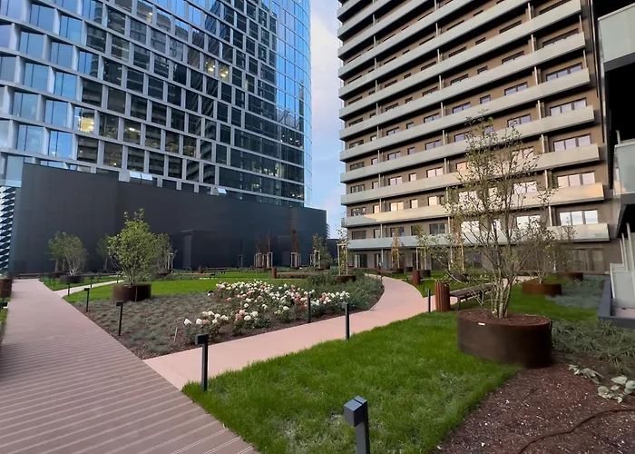 Urban Global Skyline Rafael Centrum , 17th Floor No 22, Free Garage, Self Check-in, No Deposit Katowice