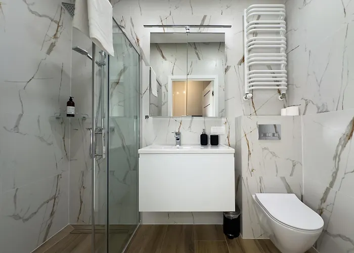 Urban Global Skyline Rafael Centrum , 17th Floor No 22, Free Garage, Self Check-in, No Deposit Katowice